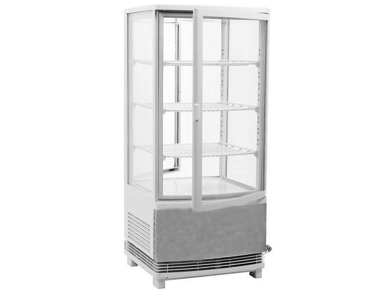 Vitrina frigorifica pentru expunere, verticala, capacitate 82 litri, temperatura de lucru +0°C/+12°C, putere 164W