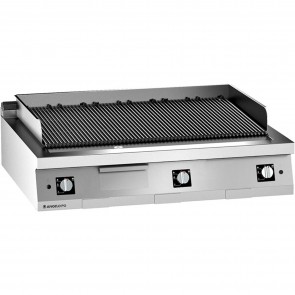 Gratar cu roca ceramica, alimentare gaz, putere gaz 27000W