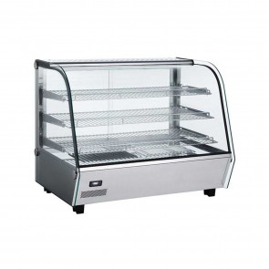 Vitrina calda pentru expunere, capacitate 160 litri, putere 1500 W