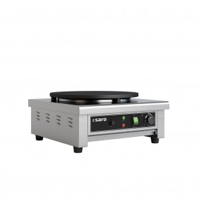 Crepiera electrica, structura inox, diametru 400mm, alimentare 220V, putere 3kW, greutate 14kg