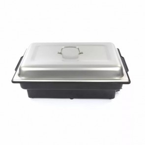 Chafing dish electric GN1/1, cu capac din inox, alimentare 220V, putere 900W, greutate 3.5Kg