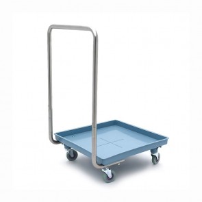 Carucior cu rafturi pentru masina de spalat vase, dimensiuni 540x600 mm
