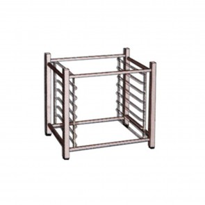 Baza neutra cu suport tavi, capacitate 9 tavi GN1/1, dimensiune 707x600x713, greutate: 12kg
