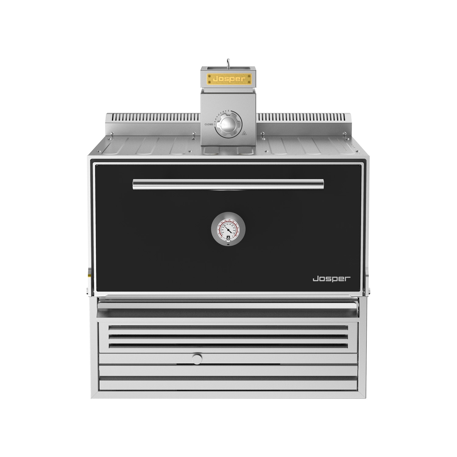 Cuptor pe carbuni cu 1 camera,Josper HJX-PRO-L175, temperatura medie de lucru 250-350 °C - 1